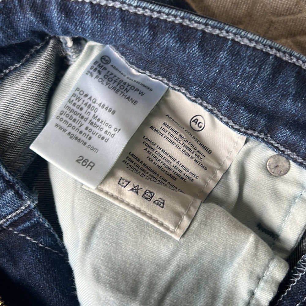 AG AG-ED the Farrah Skinny Ankle sz 26 - Picture 5 of 7